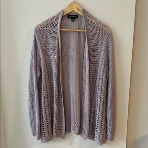 Lane Bryant Women's Open Knit Cardigan Sweater Size 18/20